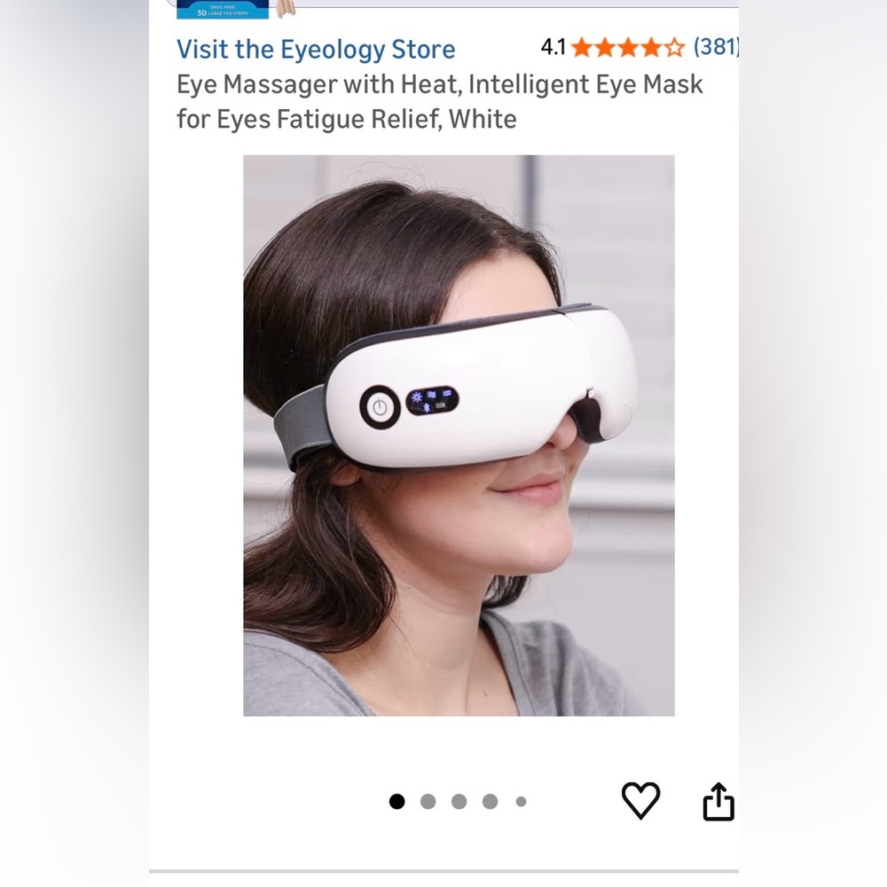 NWOT Highly Rated Eyeology Eye Massager